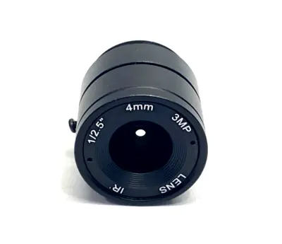 IR Lens 1/2.5" 4mm 3MP - New – Open Box