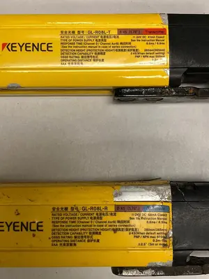 USED KEYENCE GL-R08L-T/R