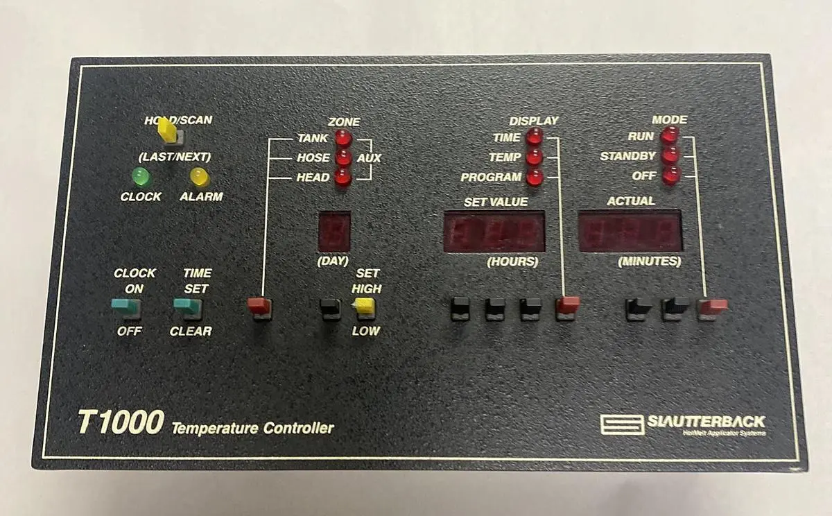 Used SLAUTTERBACK T1000 Industrial Controls | Surplus Asset Holdings #1216692