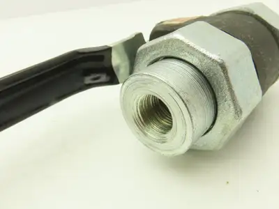 Marpac B790KT 3/8" NPT Ball Valve Reduced Port 4500 WOG CTFE