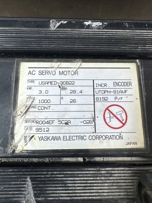 Used Yaskawa USAMED-30B22 AC Servo Motor Warranty Fast Shipping 🇺🇸