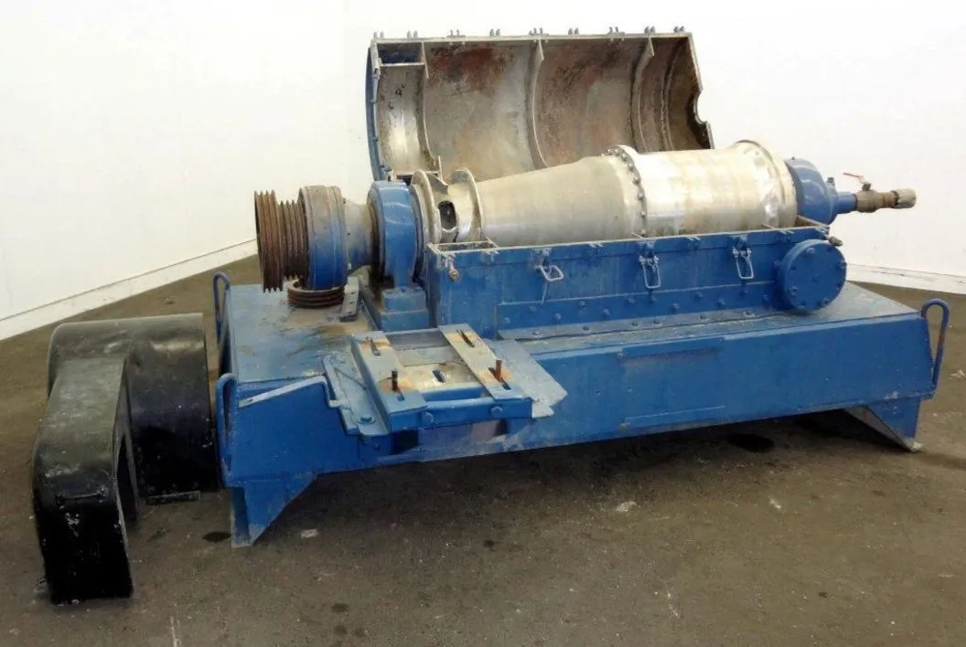 Dorr-Oliver 16L solid bowl decanter centrifuge, 316 SS.