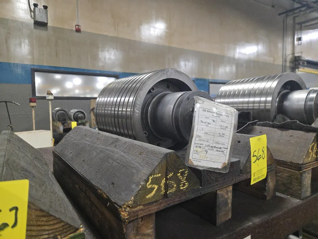 (1) OD Grind Drum Spindle