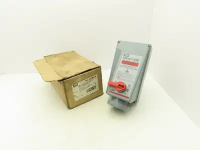 Hubbell HBL460MI7W Circuit-Lock Pin & Sleeve Female Interlock Plug 60A 480V 30HP