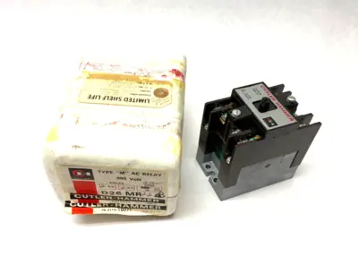 New | in-Stock Cutler-Hammer Type M AC Relay 600V 2 N.O. 2 N.C. Poles 240V Coil Relays & Switches Michigan US | Maverick Industrial Sales #1483190