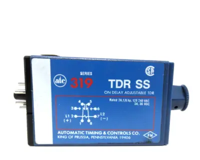 NEW ATC 319B-101-Q-1-X TIME DELAY RELAY 319B101Q1X