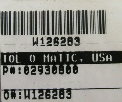 NEW TOLOMATIC 02930800 GEAR BOX 1:1