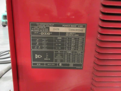 Used LINCOLN ELECTRIC POWER WAVE C300 WELDER Mig Welders Minnesota US | Machinesused.com #1418315