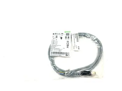 NEW MURRELEKTRONIK SINGLE ENDED M12 FEMALE 0° A-COD. CORDSET