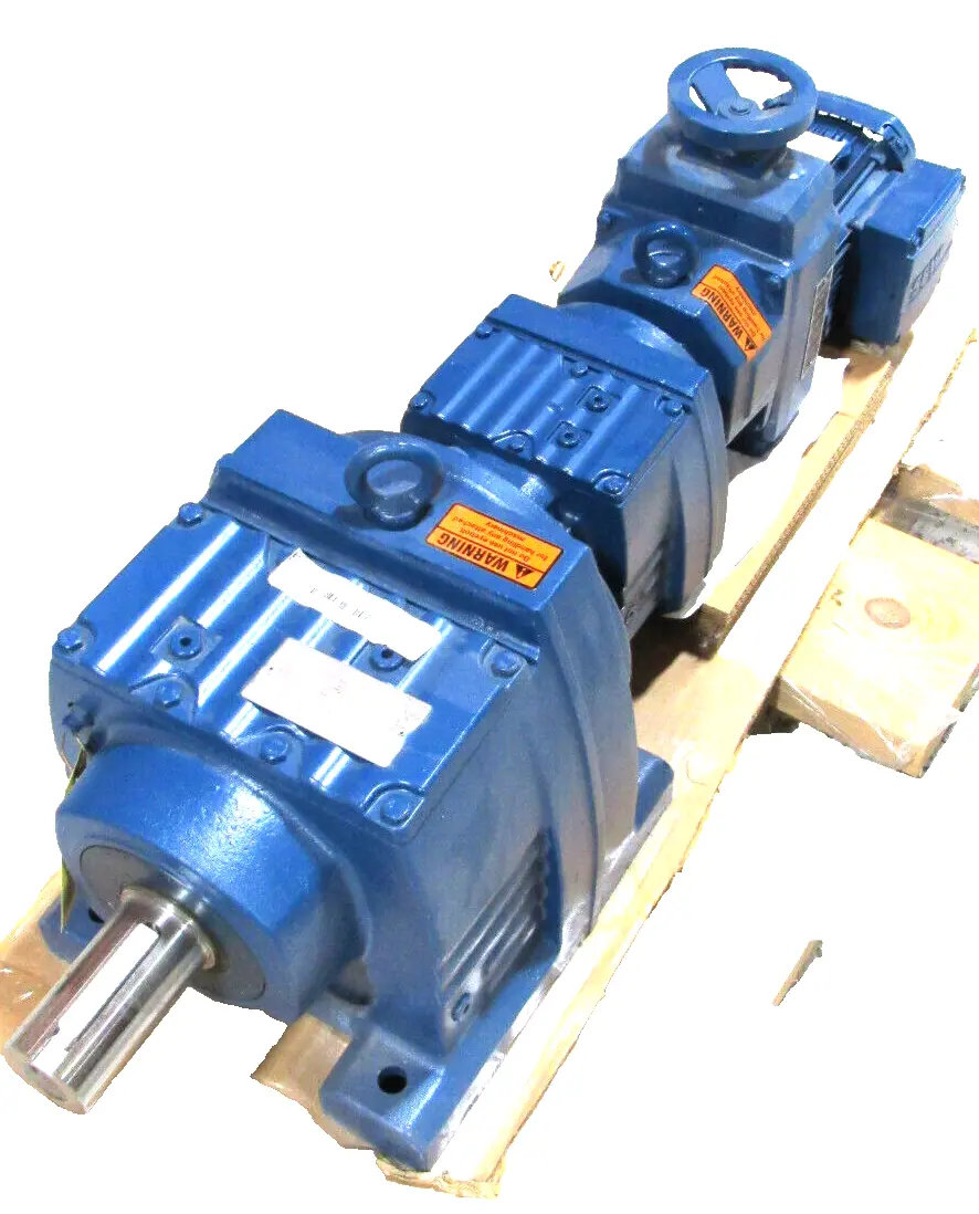 NEW SEW EURODRIVE R87R57D16B VARIABLE SPEED GEARMOTOR 400:1 DRS71M4/DH 230/460V