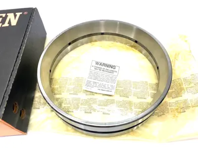 USED TIMKEN TAPERED ROLLER BEARING, DOUBLE CUP, 12.875" OD, 3.25" WIDTH
