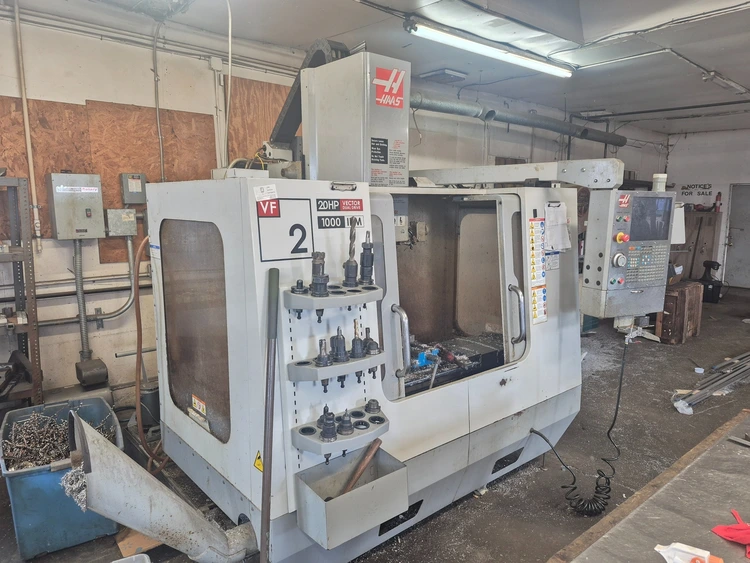 Used 2007 HAAS VF-2 Vertical Machining Centers Ohio US | Toolquip, Inc. #897055