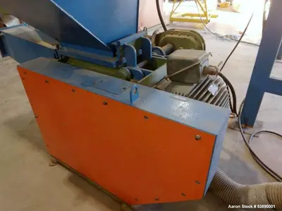 Used Herbold Granulator. 15.5" x 15.5" feed opening