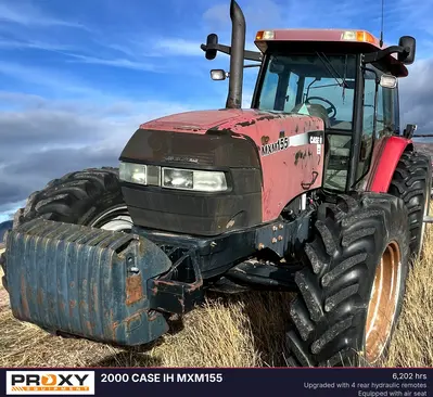 Used 2000 CASE IH MXM155 Tractors & Trailers Utah US | Proxy Equipment #1380902