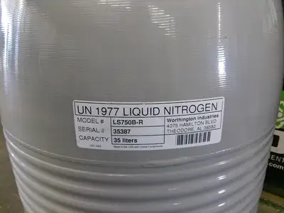 Worthington LS750B-R Cryo Nitrogen LN2 Biological Storage System w/Racks