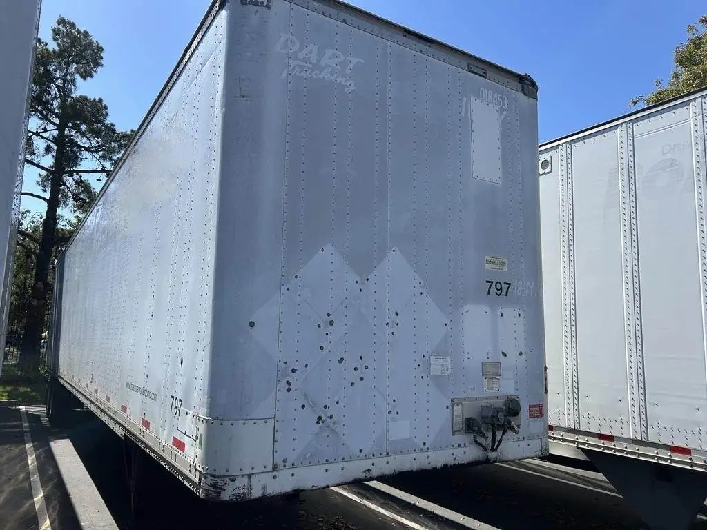 2001 Strick 48 ft Dry Van Trailer - Swing Door