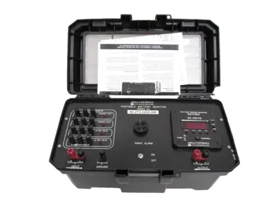 USED ARGA CONTROLS 50-472-I420-BB PORTABLE BATTERY MONITOR 50472I420BB