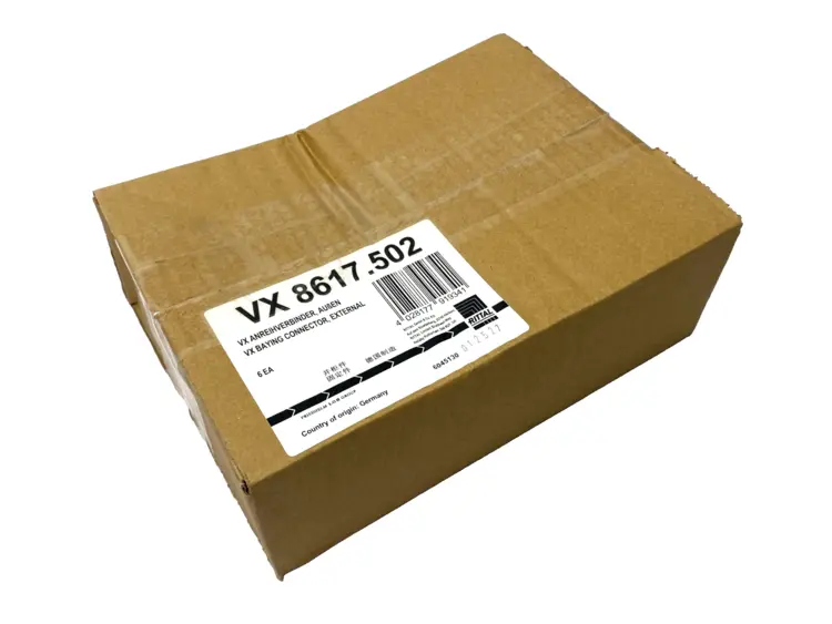 New | in-Stock Rittal Baying Connector, External for VX, VX IT, Carbon Steel 6 PCS Misc Fasteners Michigan US | Maverick Industrial Sales #1507270