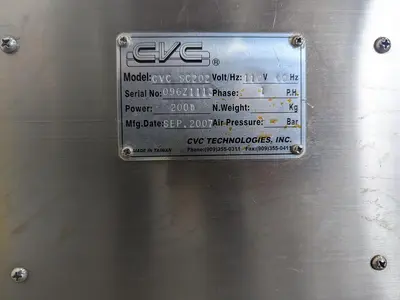 USED 2007 CVC TECHNOLOGIES CUC80202