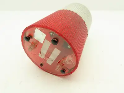 LSL-120R /LSL-120C Litestak Stackable Beacon Light Status Indicator RED/WHITE