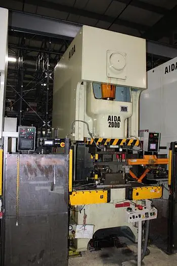 Used 2015 AIDA NC1-2000(2)E Gap Frame (OBS) Presses Michigan US | Midwest Press and Automation #563925