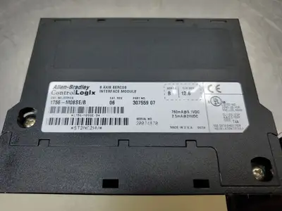 USED Allen-Bradley 1756-M08SE/B CAT Rev. 06 F/W Rev. 12.6