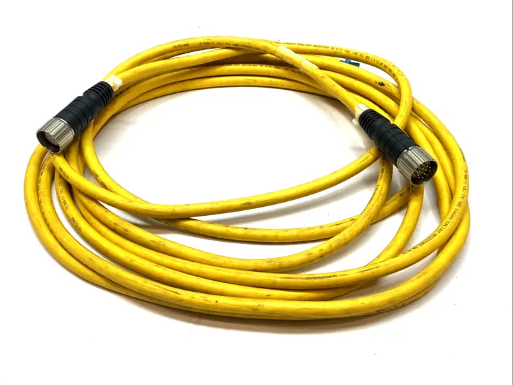 Used TURCK 12 PIN M23 MULTIFAST DOUBLE-ENDED CORDSET Cable & Wire | Maverick Industrial Sales #1105119