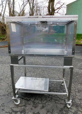 USED UNSCRAMBLING HOPPER 48" BOTTLE HOPPER