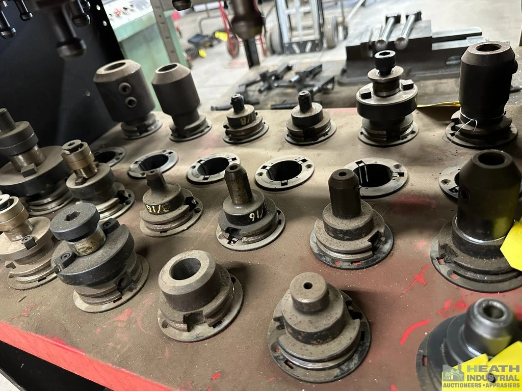 Used _UNKNOWN_ (6) CAT 40 TOOL HOLDERS CAT Holders Illinois US | Heath Industrial Auction Services #1419934