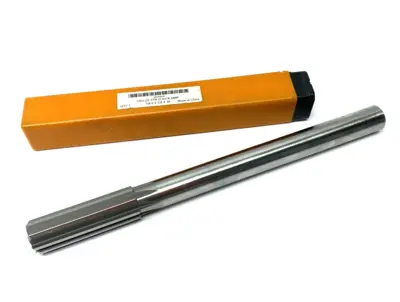 New | in-Stock Hertel Chucking Reamer: 7/8", 10" OAL, 2-5/8" Flute Length Straight HSS Reamers Michigan US | Maverick Industrial Sales #1402068