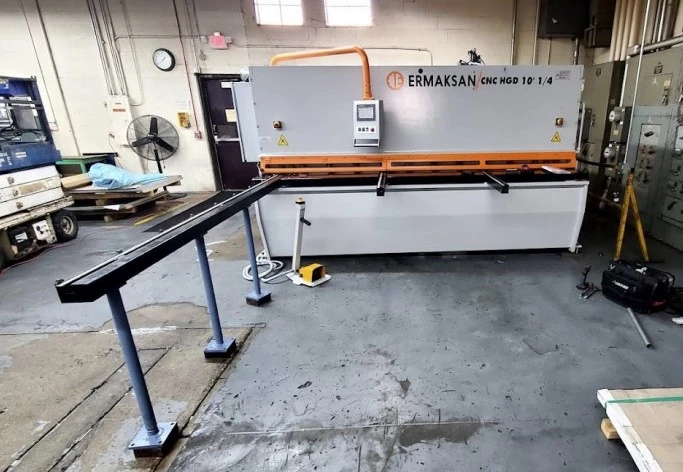 Used ERMAKSAN HGD-B 3100-06 Power Squaring Shears (Inch) | Mac-Tech #401136