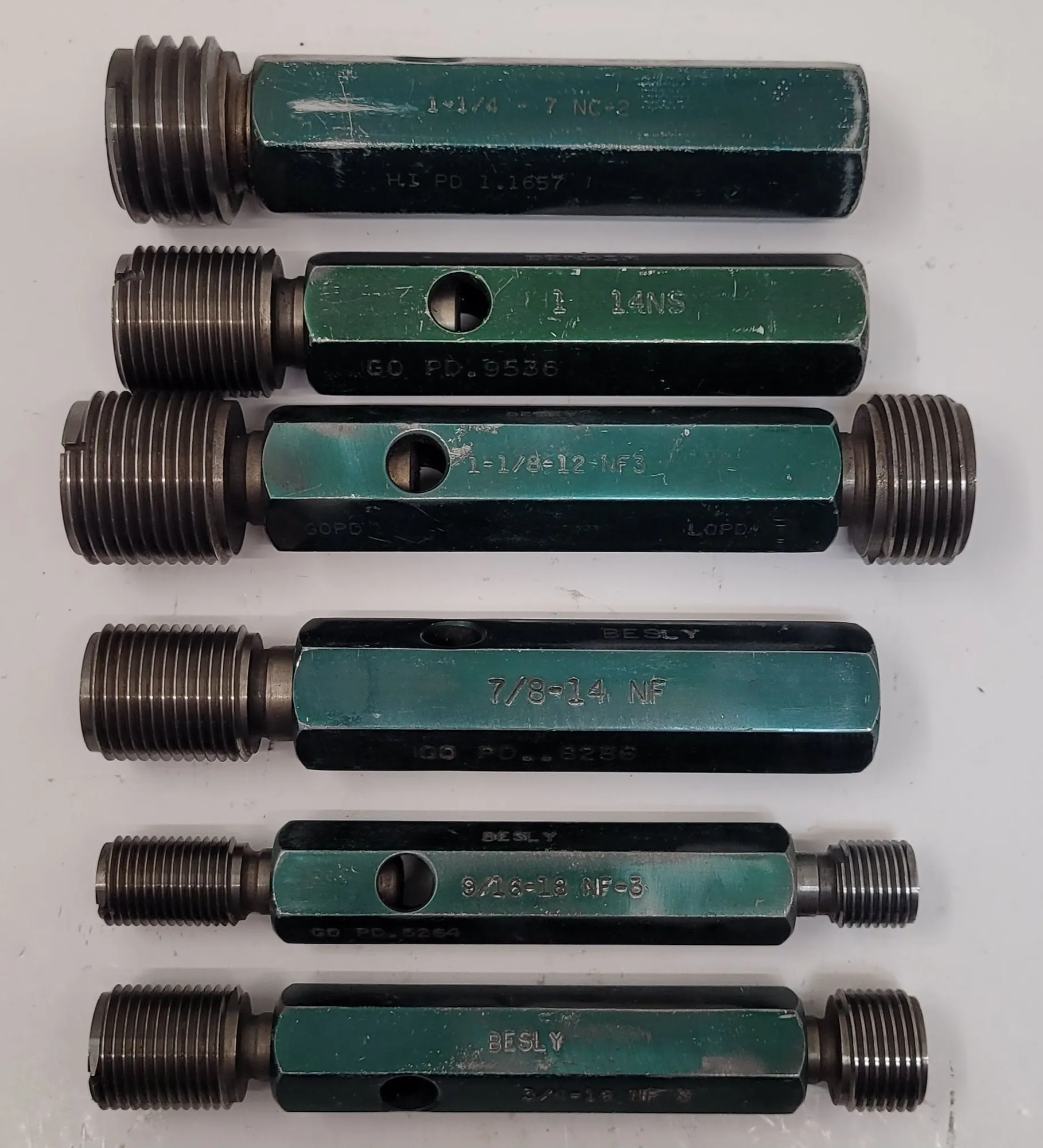 USED BESLY Go/No Go Plug Gauge