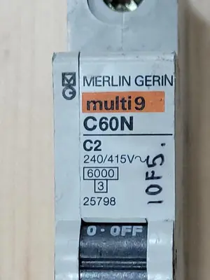 Used MERLIN GERIN C60N-C2 Switchgears British Columbia CA | Lenmark #238849