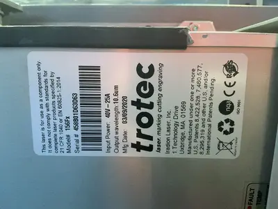 Used 2020 TROTEC RAYJET 300 Laser Cutters Ohio US | HGR 24 #1455358