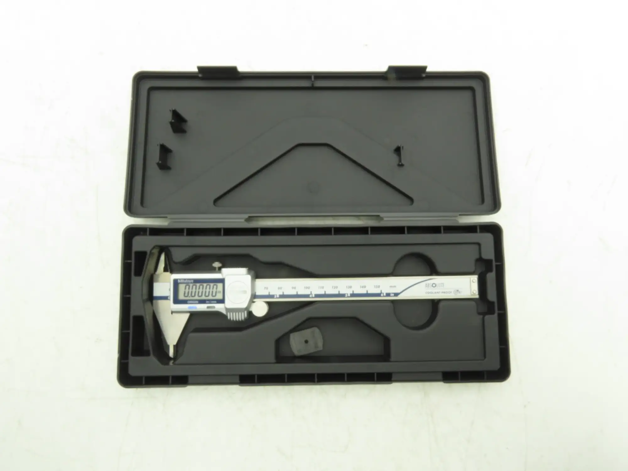 Mitutoyo 573-725-20 Digimatic Point Tip Caliper 0-6" 150mm .0005" NTD12P-P6"M