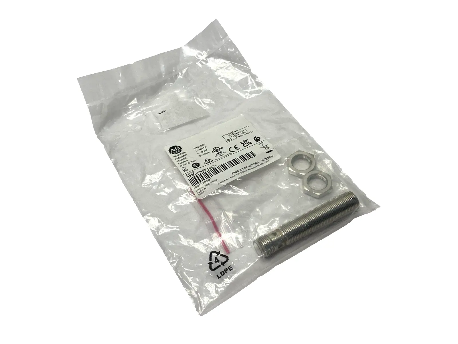New | in-Stock Allen-Bradley Ser. F Inductive Proximity Sensor 4mm Sense Distan. Proximity Sensors Michigan US | Maverick Industrial Sales #1389297