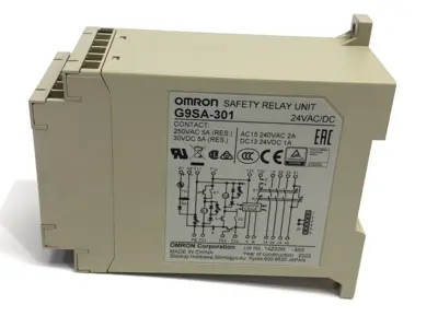 USED OMRON G9SA-301