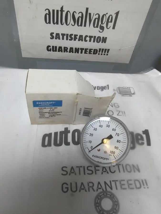 New | in-Stock ASHCROFT 25W1005 (H02B) Universal Pressure Meters Ohio US | Surplus Asset Holdings #1245575