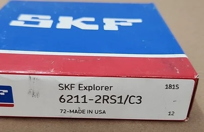 NEW SKF 6211-2RS1/C3