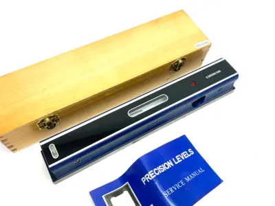 None | 12" Precision Master Level, Bar Level, 0.0005"/10" Accuracy - Open box