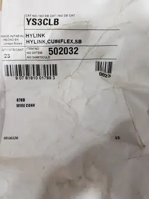NEW BURNDY YS3CLB