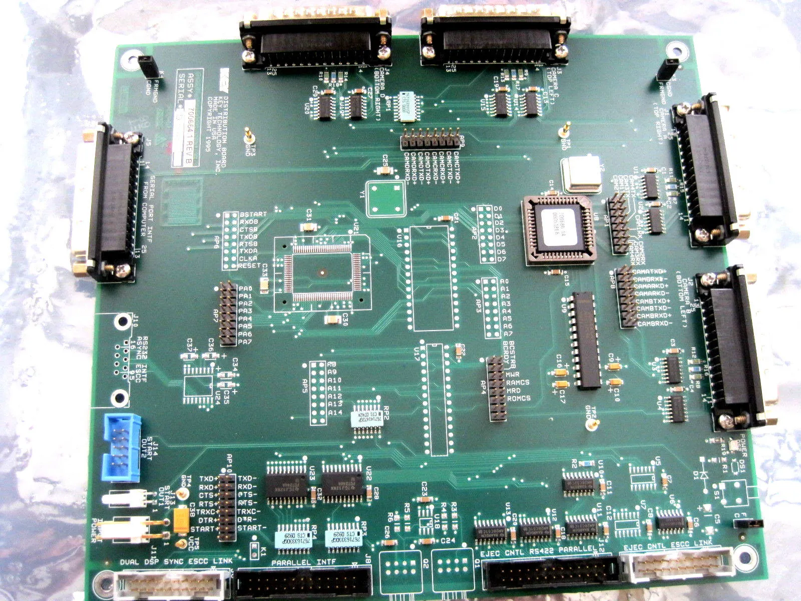 NEW KEY TECHNOLOGY ASSY# 700664.1 BOARD REV B