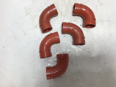 1-1/2″ Victaulic Firelock 90 Degree Elbow Style 10 Grooved Painted Ductile Iron
