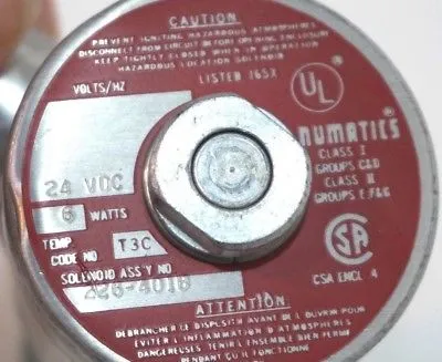 NEW NUMATICS 226-401B SOLENOID VALVE 226401B