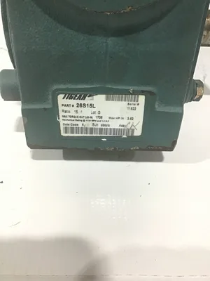 Dodge Tigear 56 DBSC Gearmotor 15:1 Ratio 1.0SF