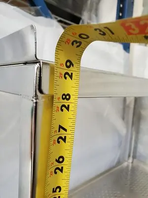 Stainless Steel Retractable Prep Station