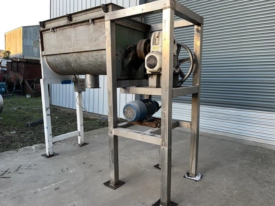 820L S/S U-Trough Ribbon Blender