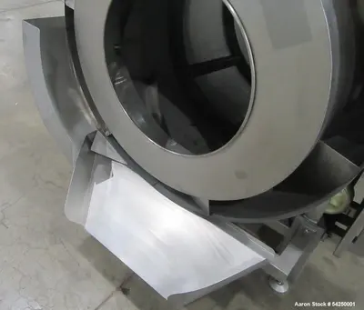 Used Shanghai Junyu JYC-500 Coating Drum for Sale – Stainless Steel, 1.5 HP Moto
