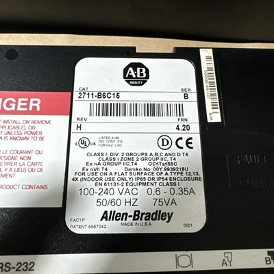 USED Allen-Bradley 2711-B6C15