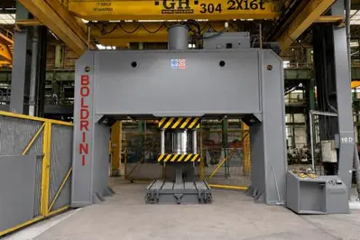 Used 1970 BOLDRINI PAO 1000 Dished & Flanged End Spinning Presses Georgia US | Shub Machinery #1573158